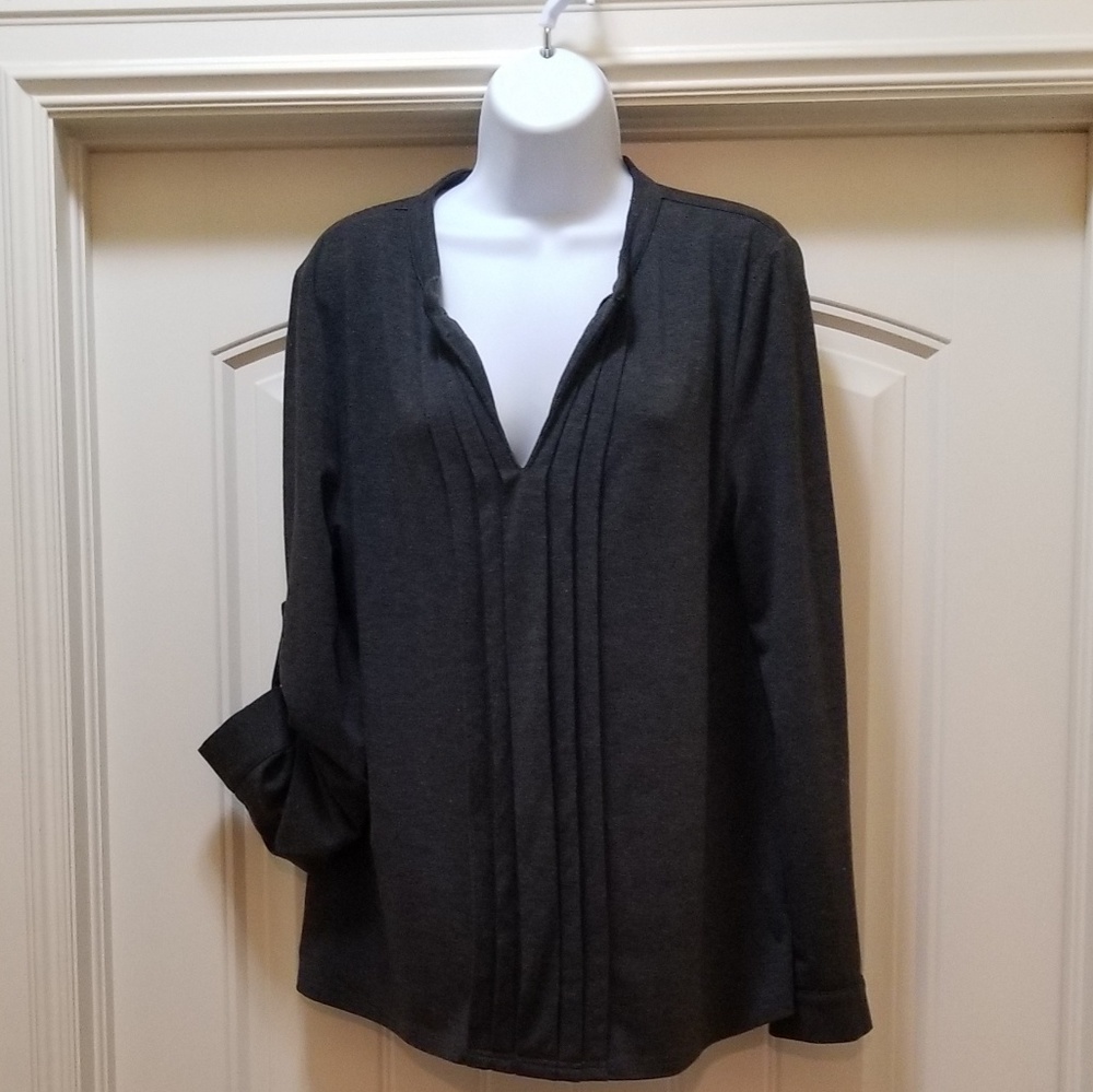 Stitchfix 41HAWTHORN optional 3/4 sleeve rayon top
